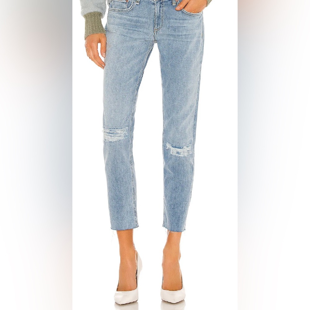 RAG & BONE Dre Low Rise Slim Boyfriend jeans size 24